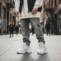 White Chunky Sneakers