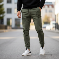 Olive Green Street Joggers